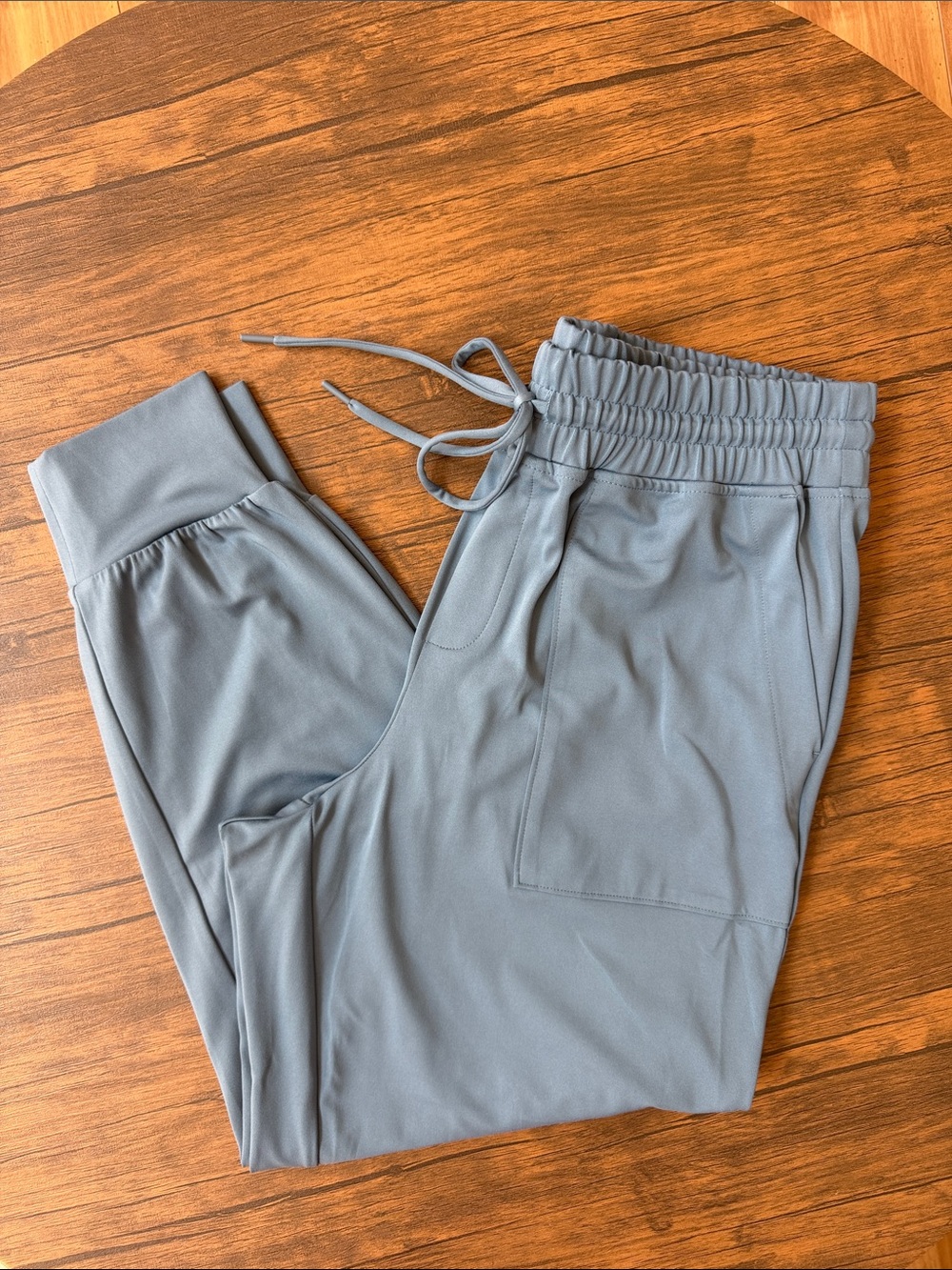 Lou & Grey Smoky Blue Stretch Jogger Pants Size L